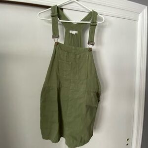 Aeropostale Sage Green Apparel Overalls